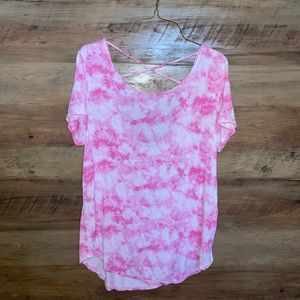 🌵Hollister TieDye Shirt W/ Crisscross Back